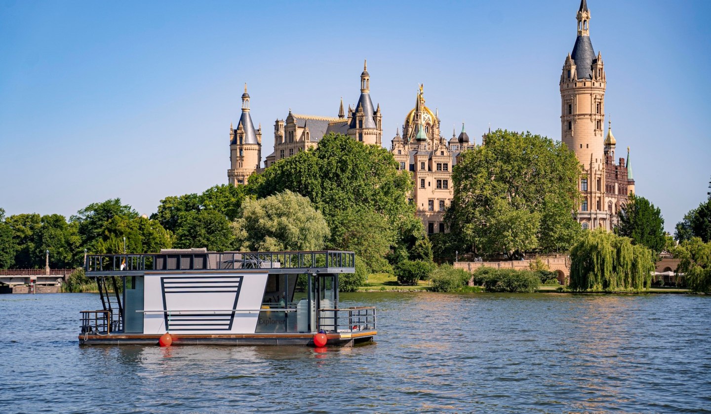 Vindua Hausboote Schwerin, © Sven Sprindt / SCHELFWERK.de