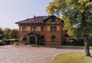 Bahnhof Dargun Außenansicht, © BAHNHOF Dargun