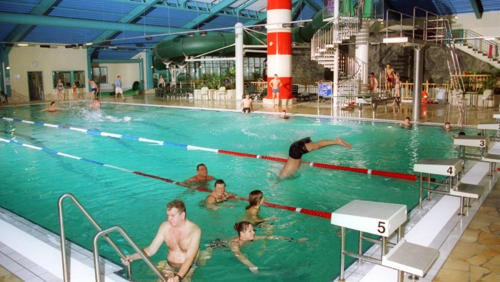 Sportbecken der Bodden-Therme, © Bodden-Therme