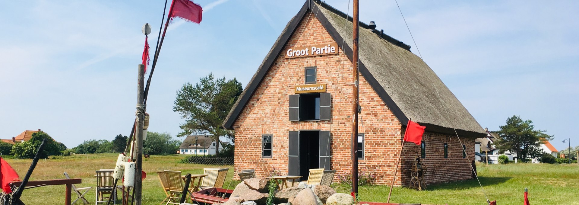 Reusenschuppen "Groot Partie" (Sommer 2019) in Neuendorf, © Fischereimuseum in Neuendorf