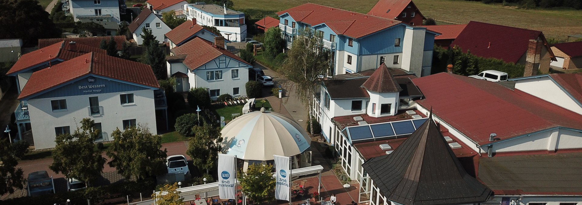 Blick von außen auf das Hotel, © Raffelt OHG