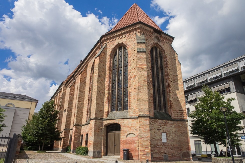 die Michaelisklosterkirche im Rostocker Stadtzentrum, © Frank Burger