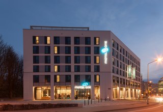 Aussenansicht Motel One Rostock, © Motel One Rostock