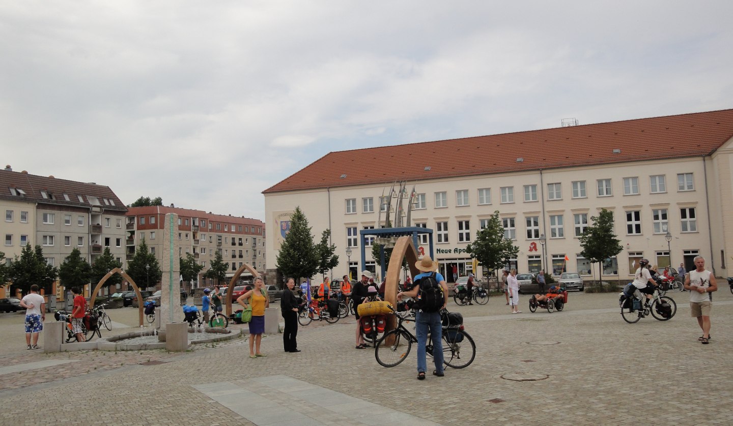 Marktplatz in Pasewalk, © Nicole Spittel