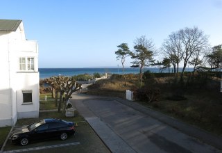 Wunderbarer Blick aus der Ferienwohnung auf die Schaabe, © Cordula Schubert