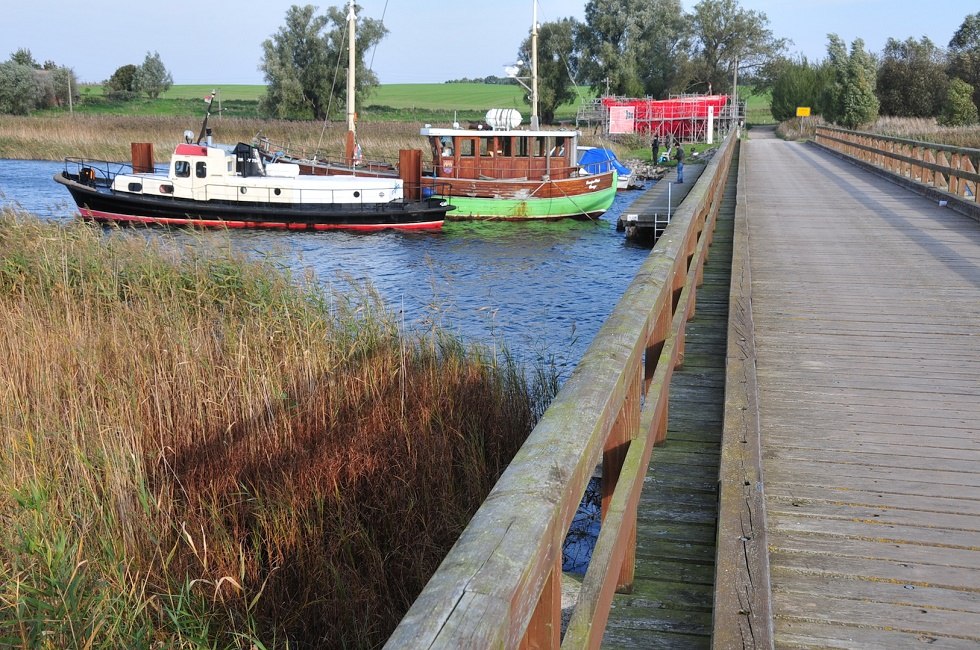 Die Brücke zur Halbinsel Liddow., © Tourismuszentrale Rügen