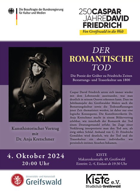 Dr. Anja Kretschmer: "Der romantische Tod - Die Poesie der Gräber zu Friedrichs Zeiten", © Thilo Nass, Silberbilder