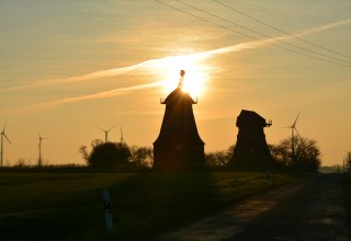 Zwillingsmühlen in Neu Vorwerk, © Maibritt Olsen