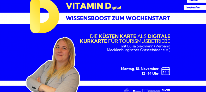 Vitamin D(igital): Die KÜSTEN KARTE als digitale Kurkarte für Tourismusbetriebe, © DIZ Rostock