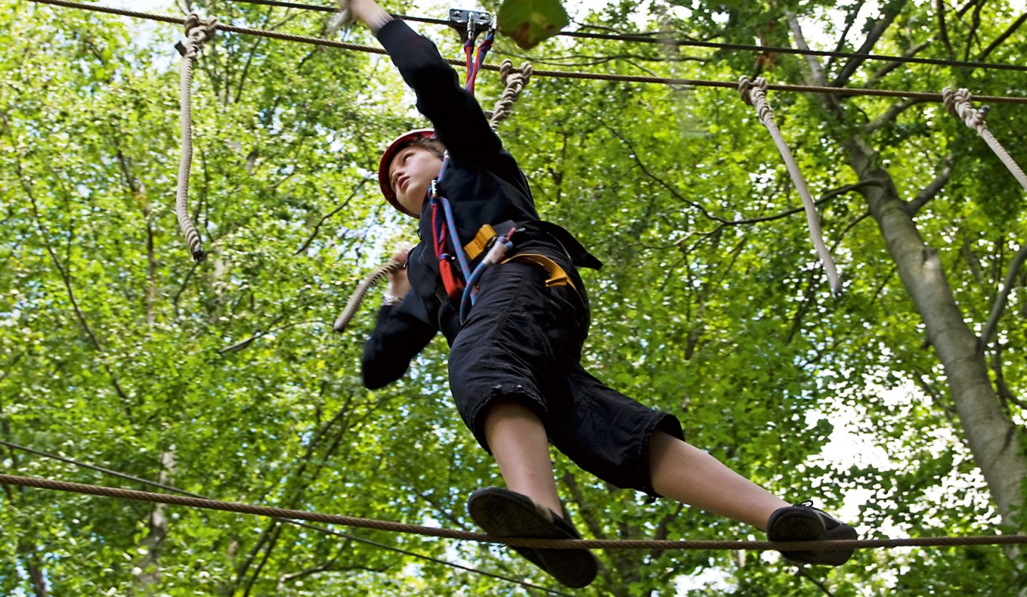 Kletterpark in Plau am See, © Kletterpark Plau am See