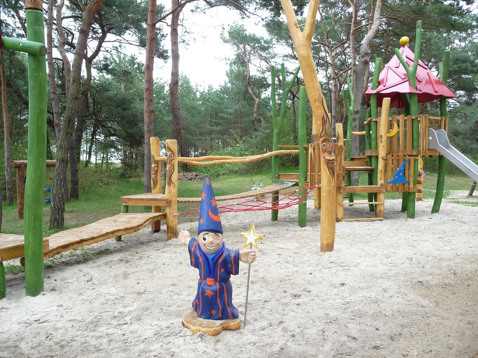 Blick auf den Spielplatz, © Sabrina Wittkopf-Schade