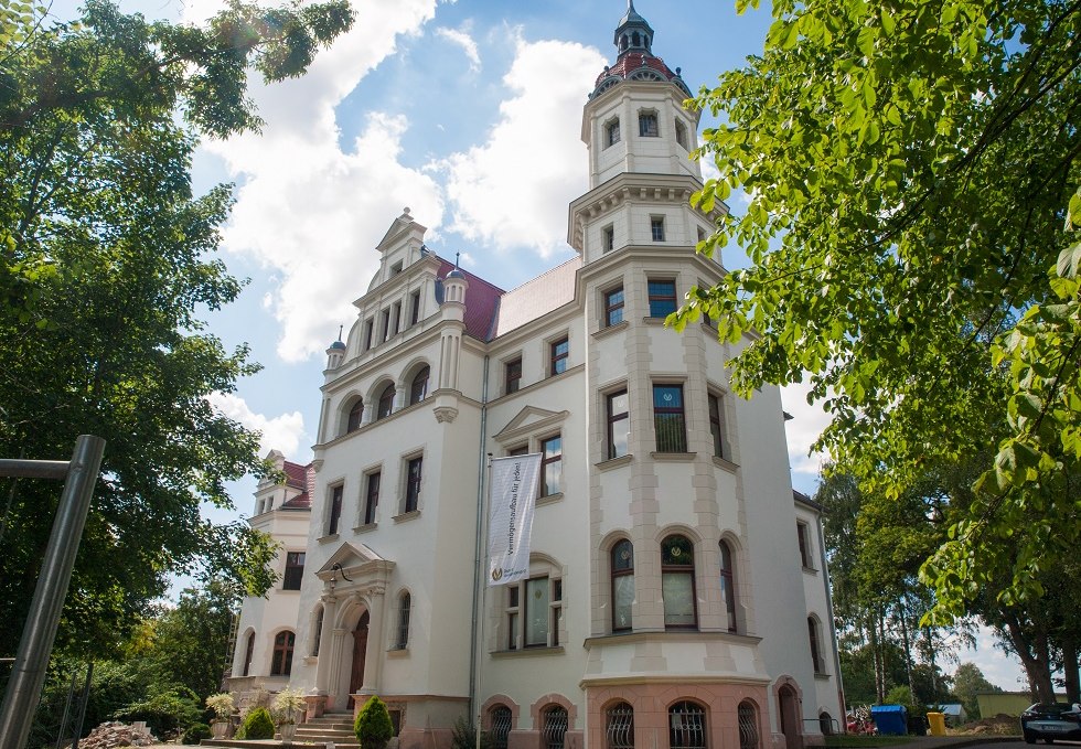 das Schloss im Stil der Neorenaissance, © Frank Burger