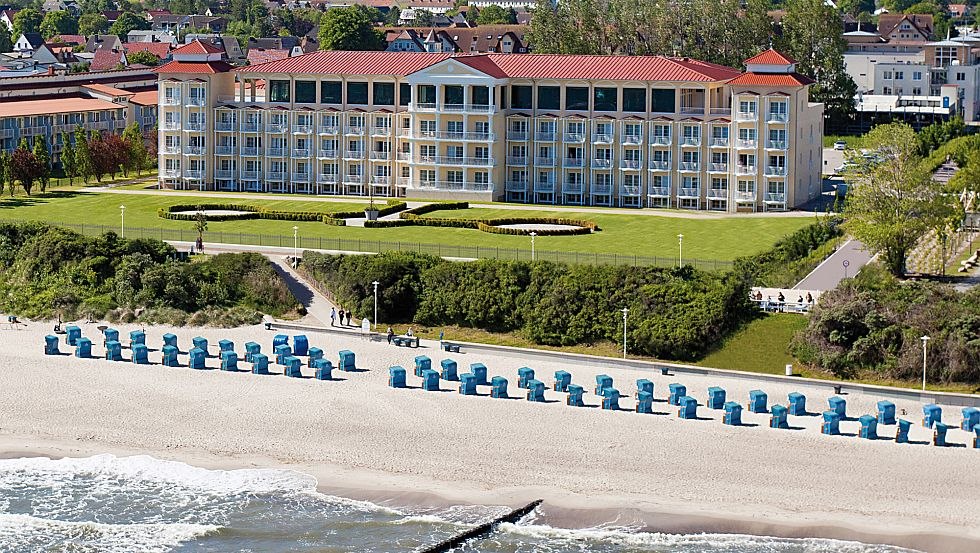 Außenansicht des MORADA STRANDHOTEL OSTSEEBAD KÜHLUNGSBORN, © MORADA HOTELS & RESORTS