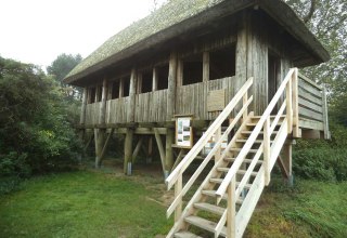 Vogelbeobachtungsplattform Tankow auf der Insel Ummanz, © Tourismuszentrale Rügen