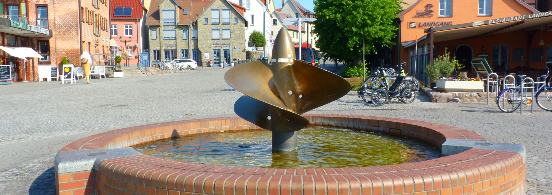 Brunnen, © Waren (Müritz)-Information