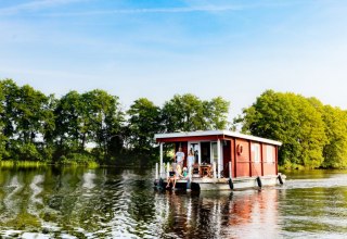 Mit dem BunBo auf dem Müritzarm in der Mecklenburgischen Seenplatte unterwegs, © TMV/Kirchgessner