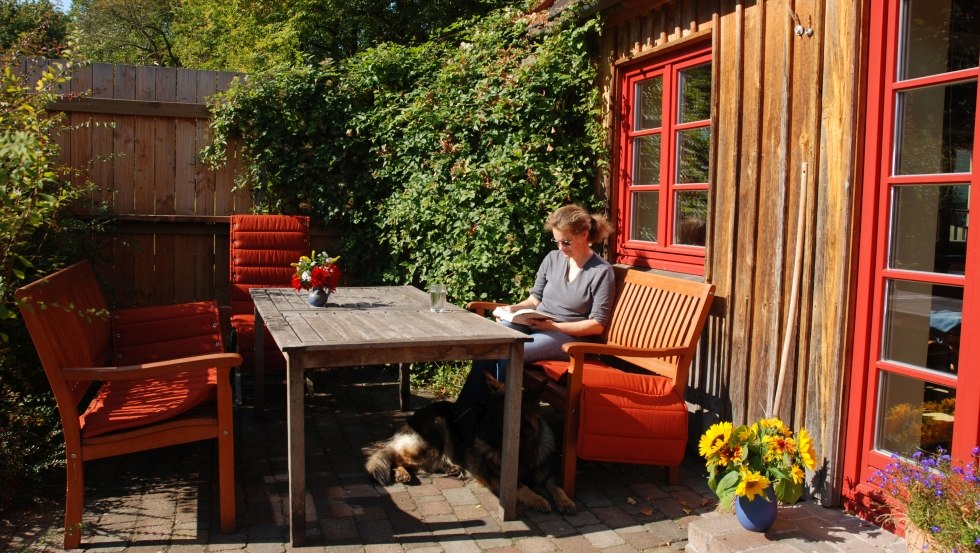 Auf der Terrasse, © Gerhild Meßner