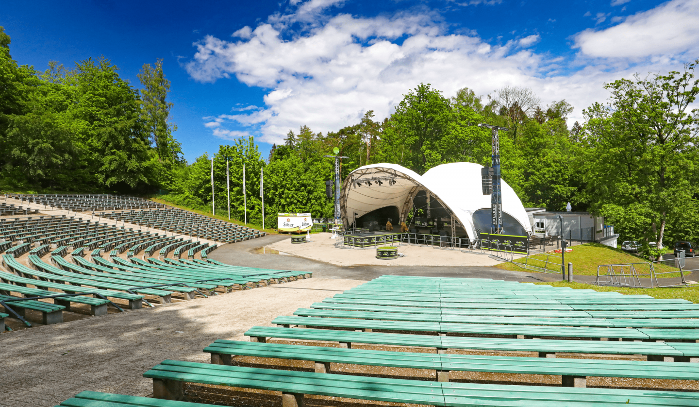 POI Waldbühne auf Rügen in Bergen, © TMV/Gohlke