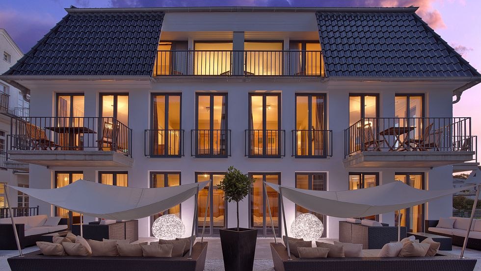 Suite Hotel Binz Außenansicht, © Hotel Vier Jahreszeiten Binz GmbH