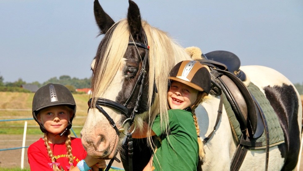 Pferde & Reiten auf dem Erlebnis-Bauernhof Kliewe, © Erlebnis-Bauernhof Kliewe/Susanne Kliewe