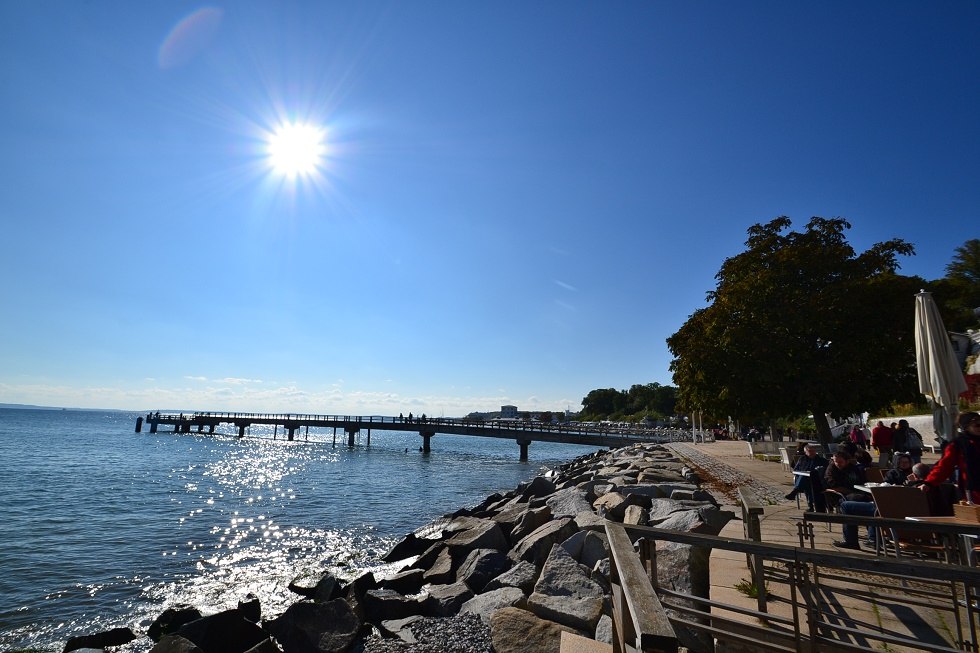 Seebrücke Sassnitz in herbstlicher Stimmung, © Tourismuszentrale Rügen