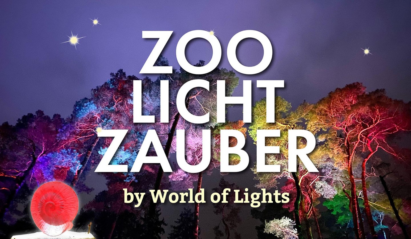 ZooLichtZauber by World of Lights, © Zoo Rostock/ World of Lights