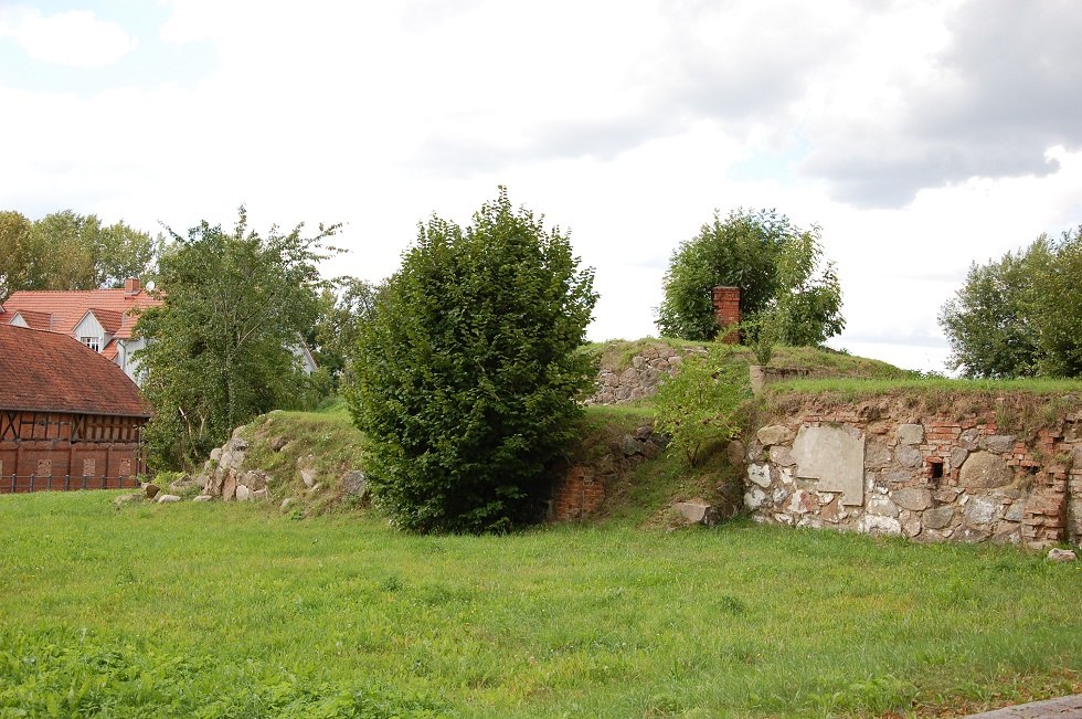 Noch heute sind die Reste der mittelalterlichen Burganlage gut sichtbar., © Gabriele Skorupski