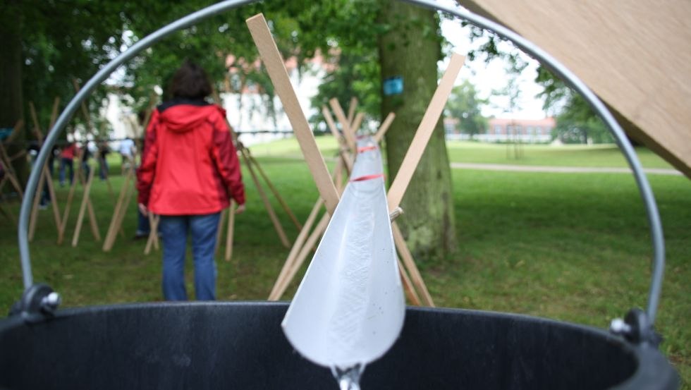 Teambuilding beim Aquäduktbau - lasst das Wasser fließen, © TOKON