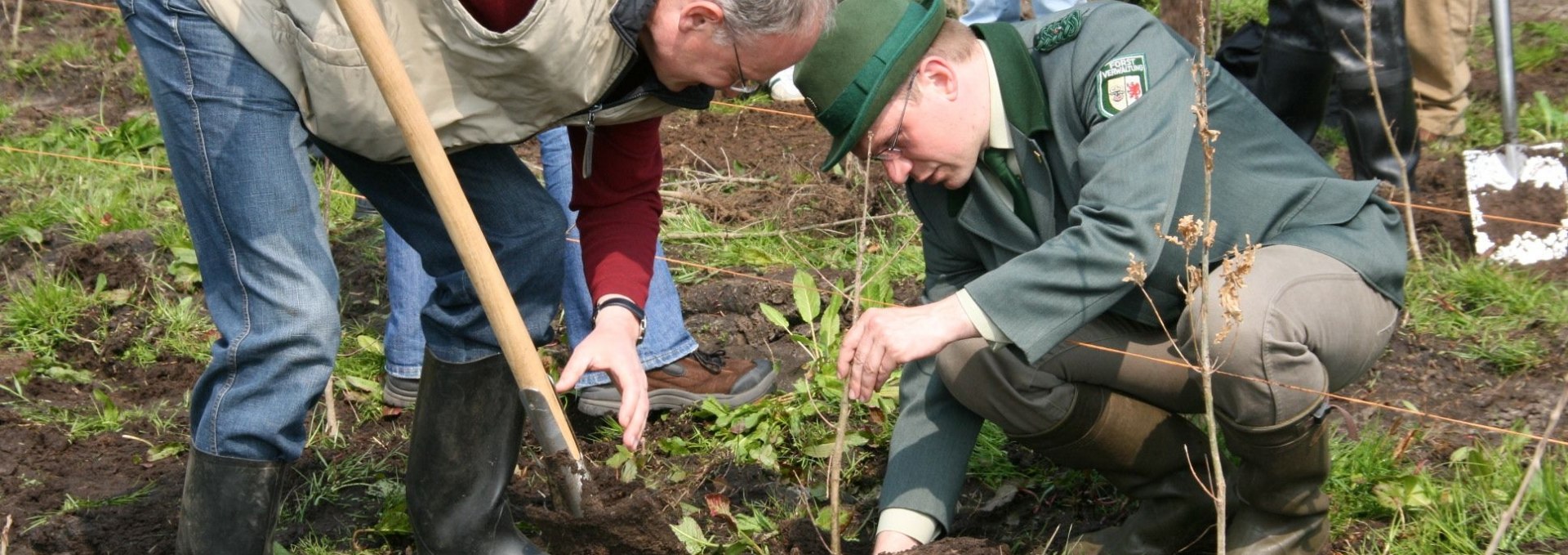 Pflanzaktion für den Klimawald, © TMV