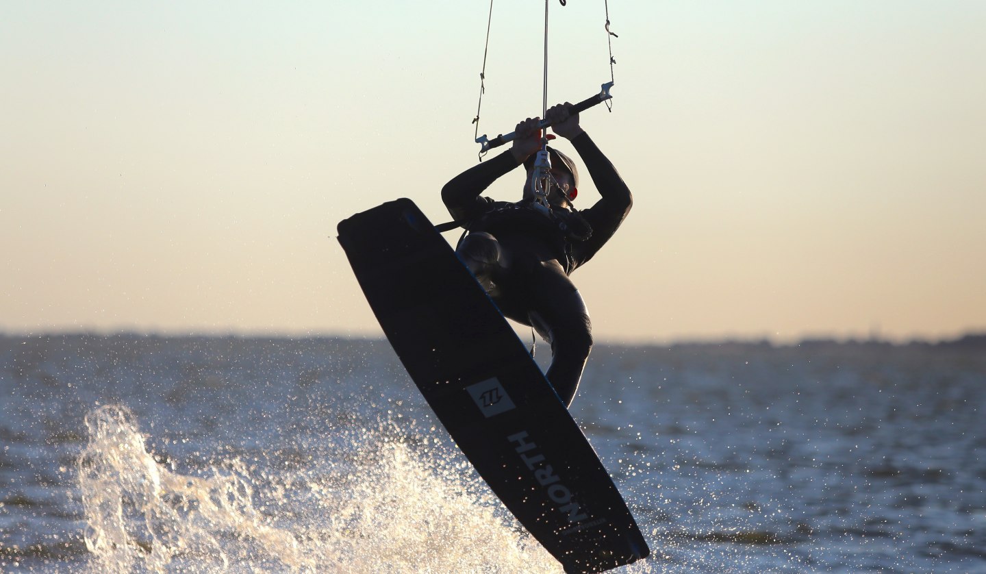 Kitesurfen_in_Born, © Kitesurf & Kanu Born