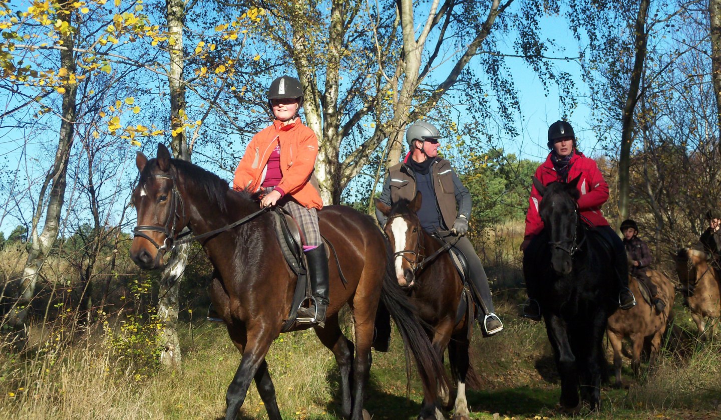 Reiter auf Hiddensee, © Annett Striesow