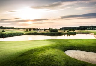 Aussicht auf einen der fünf Golfplätze, © Golf Fleesensee