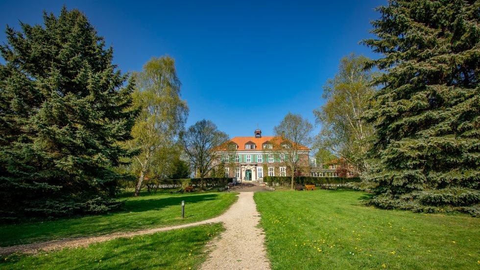 Gutshaus Stellshagen im Frühling, © Hotel Gutshaus Stellshagen Cordes e. K.