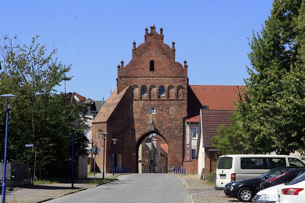 Blick auf das Steintor, © Sabrina Wittkopf-Schade