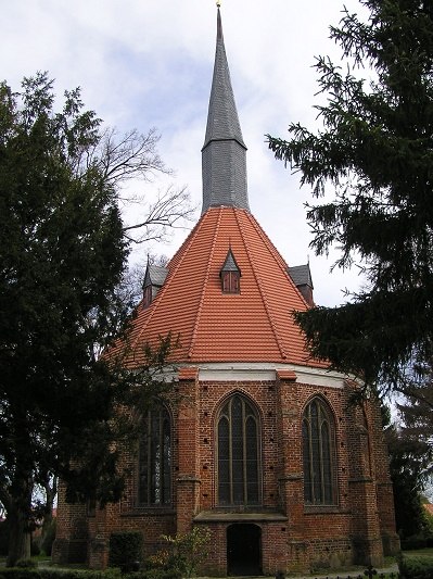 Haupteingang der Kapelle St. Gertrud in Wolgast, © Baltzer