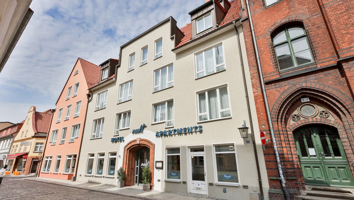 Außenansicht maakt Hotel & Apartments, © Matthes Trettin