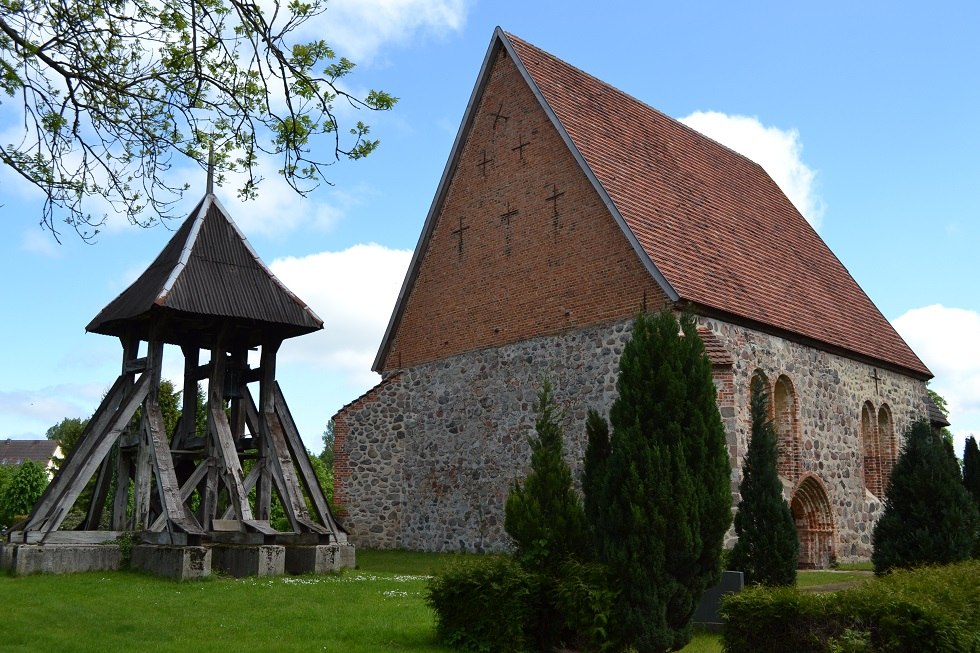 Kirche und freistehender Glockenturm, © Lutz Werner