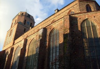 Kirchenschiff der St. Petri Kirche in Wolgast, © Hallfarth