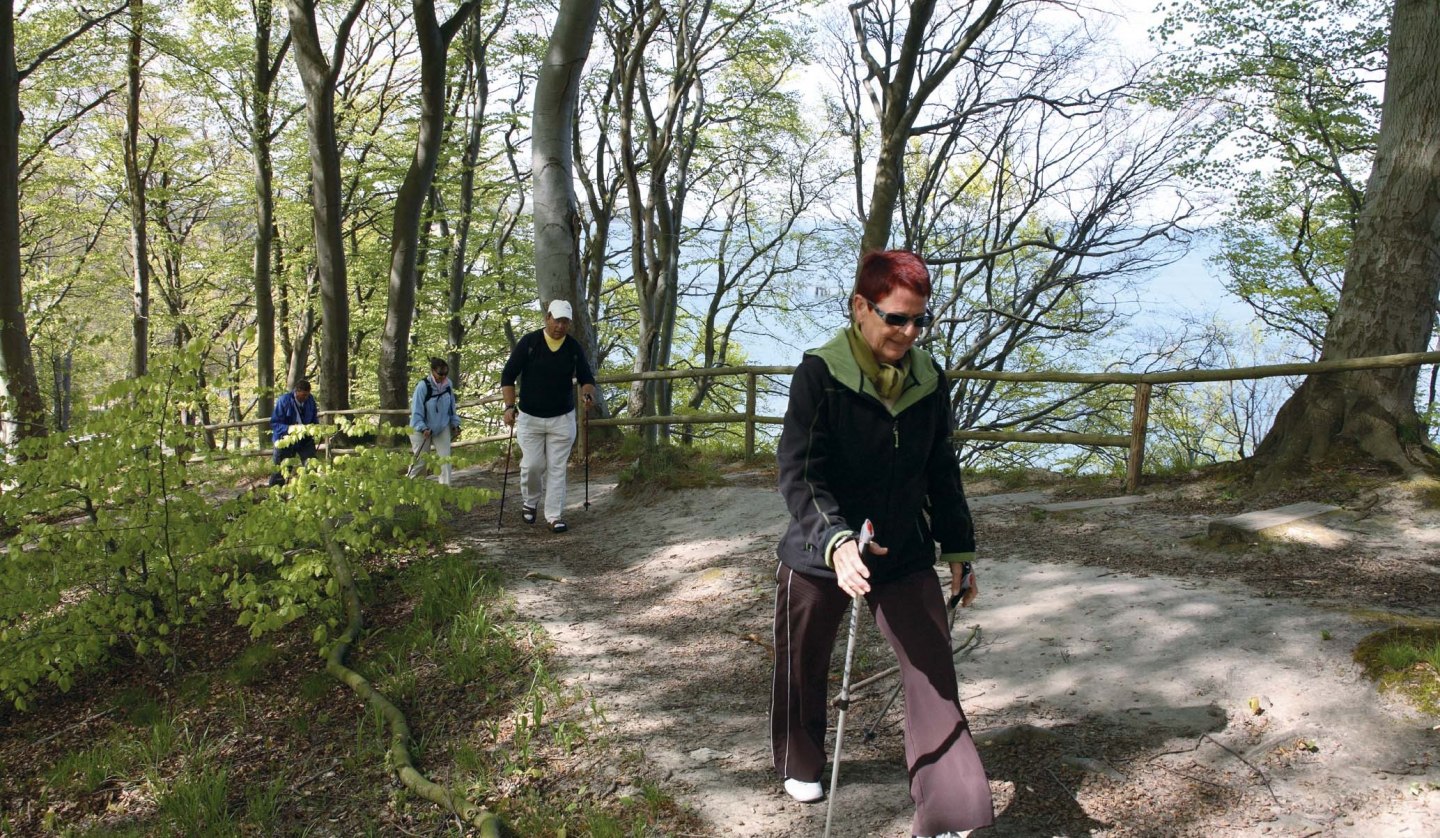 Nordic Walking Göhren, © Kurverwaltung Goehren