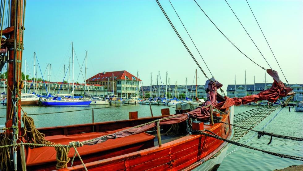 Größter Yachthafen auf der Insel Usedom, © Kowitz