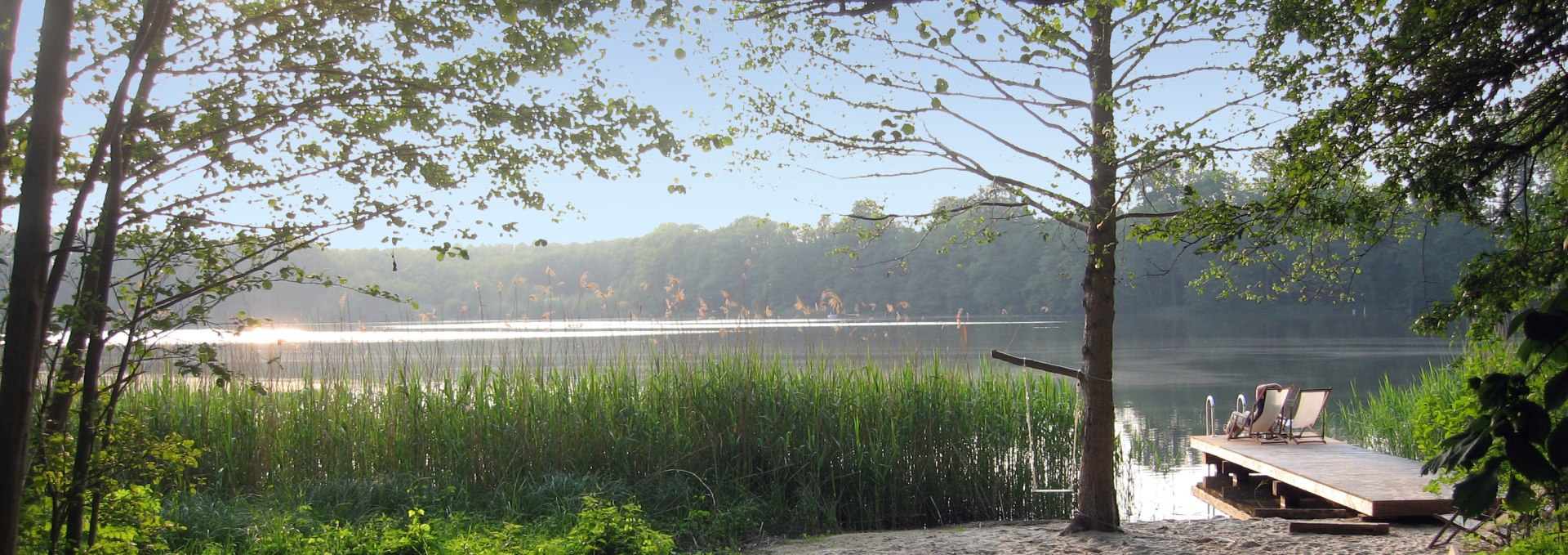 Eigener Badestrand am Finckener See, © Nalbach Architekten