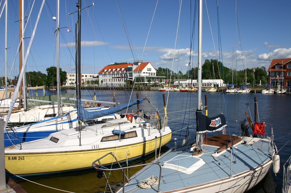 Segelhafen Wieck, © Sabrina Wittkopf-Schade