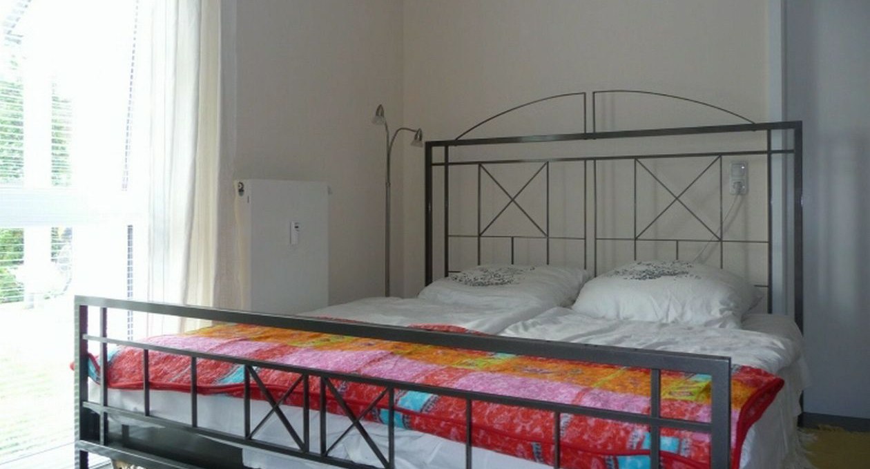 Schlafzimmer in der Ferienwohnung Schomecker, © Ferienwohnung Schomecker