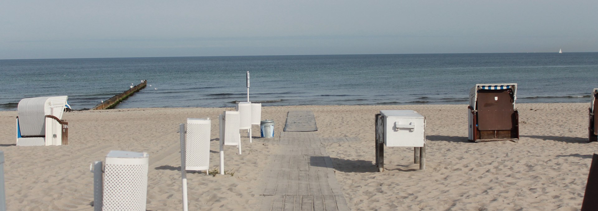 Barrierefreier Strandaufgang 18 in Warnemünde, © TZRW