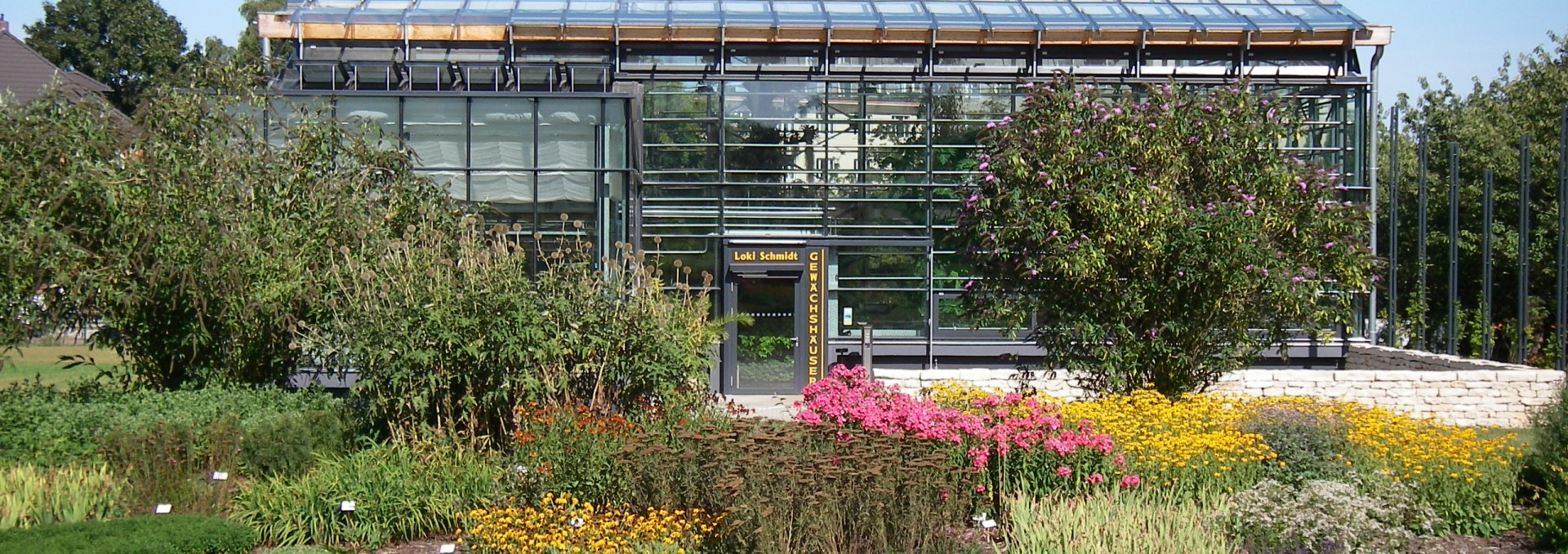 Gewächshaus im Botanischen Garten, © Joachim Kloock