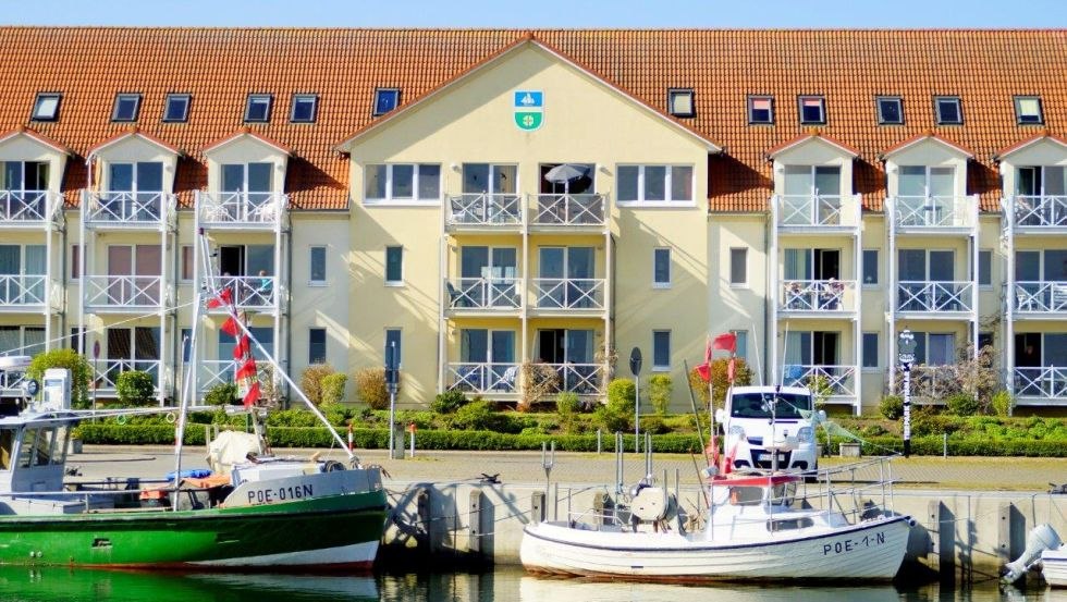 Außenansicht des Appartementhauses Insel Poel, © AVIP Appartement Vermietung Insel Poel