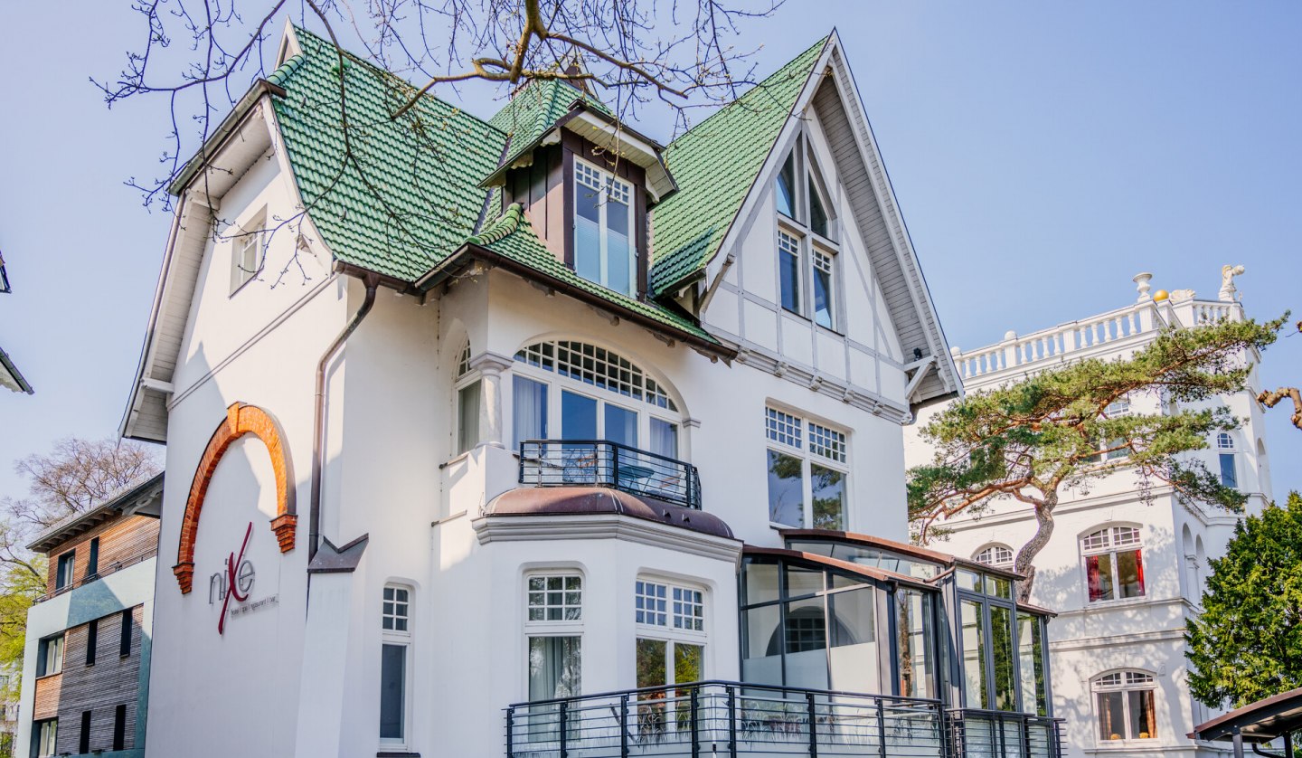 Kleinod mit Meerblick - das nixe Boutiquehotel in einer denkmalgeschützten Jugendstilvilla an der Binzer Strandpromenade, © Kurverwaltung Binz/ Christian Thiele