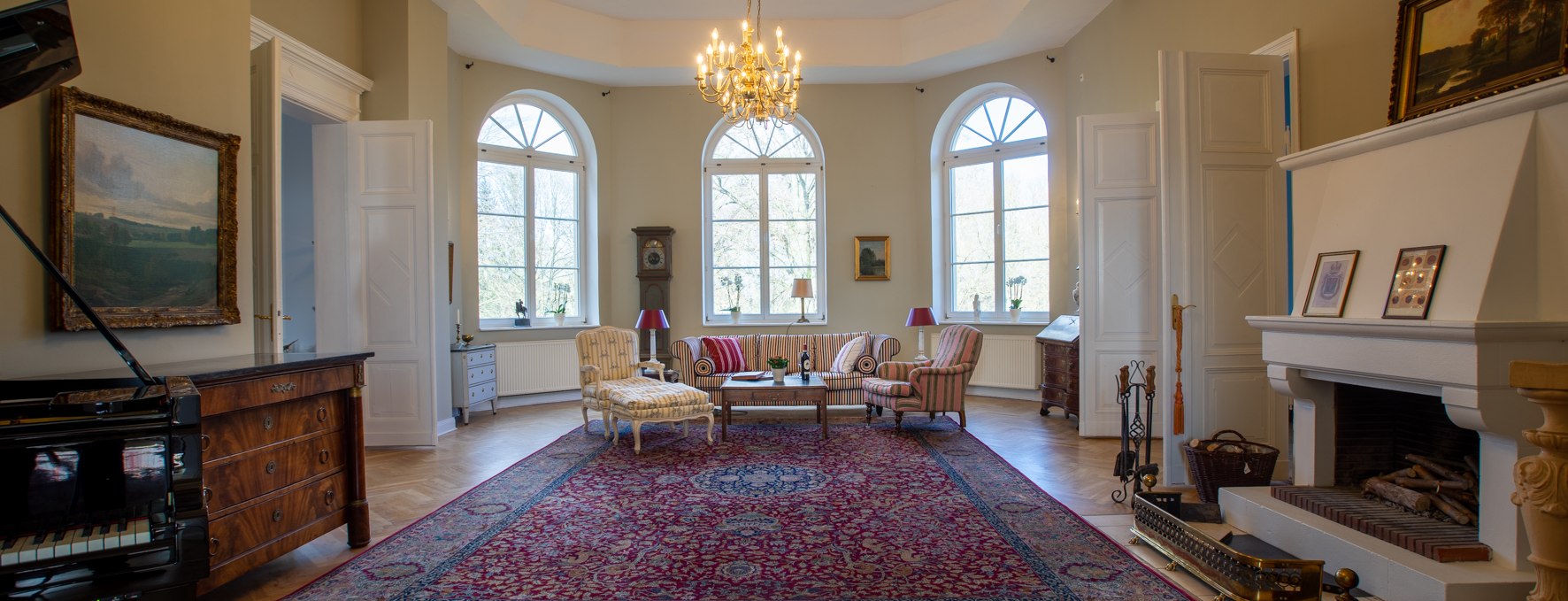 Herrschaftlich wohnen im Schloss Daschow, © André Hamann