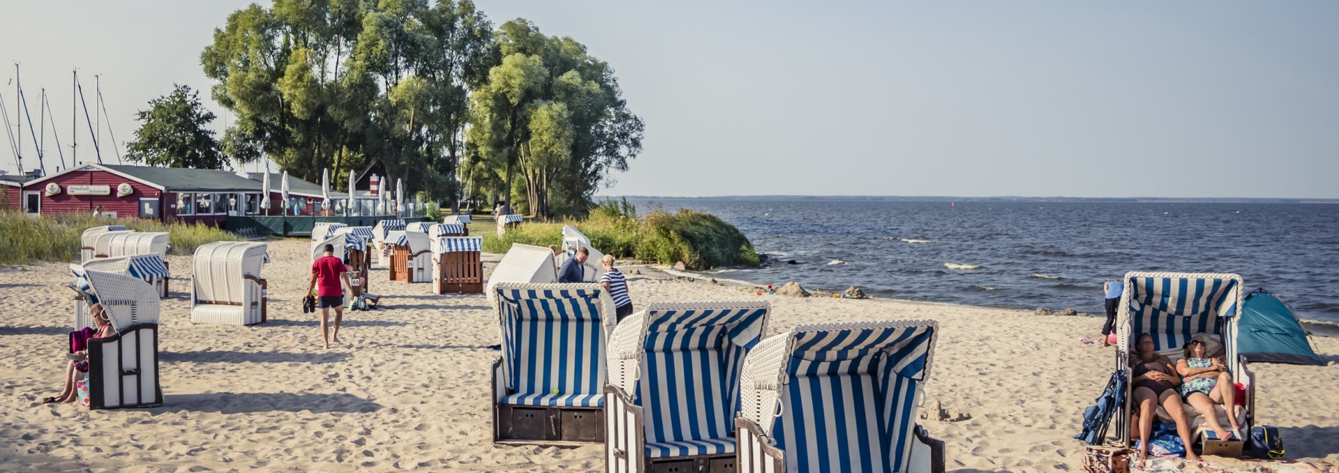 Wunderschöner Familienstrand am Stettiner Haff, © TVV/Philipp Schulz