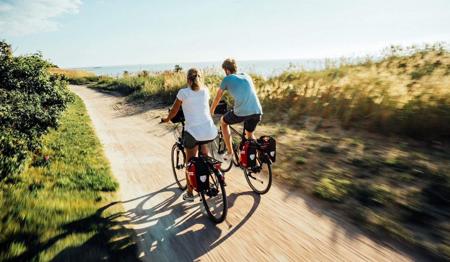 Radwandern auf Fischland-Darß-Zingst, © TMV/Gänsicke